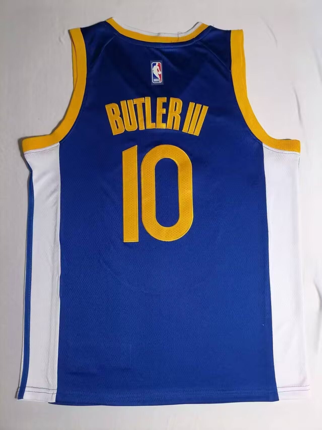 Golden State Warriors #10 Jimmy Butler Warriors 10 Blue Style 1 Basketball Jersey basketball jersey product view 1