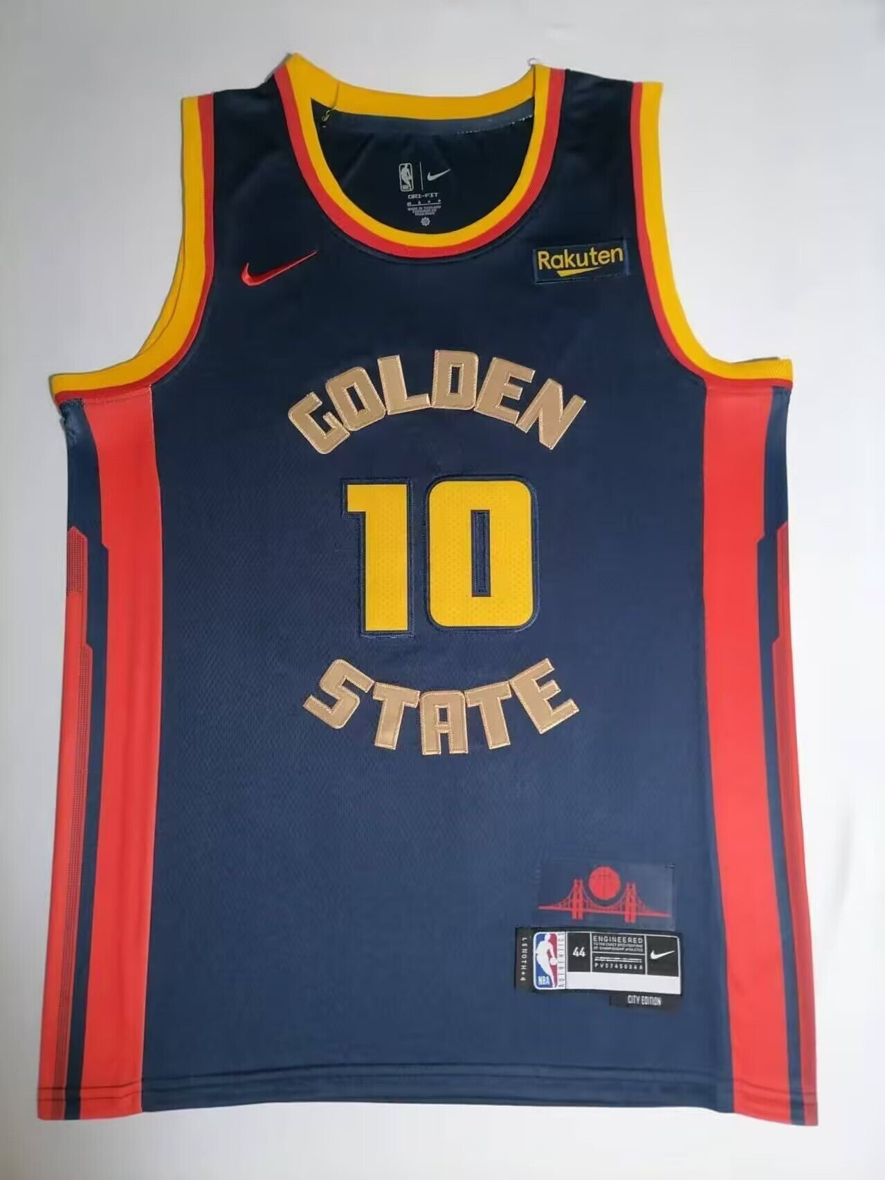 Golden State Warriors #10 Jimmy Butler Warriors 10 City Edition Style 2 Basketball Jersey basketball jersey product view 1