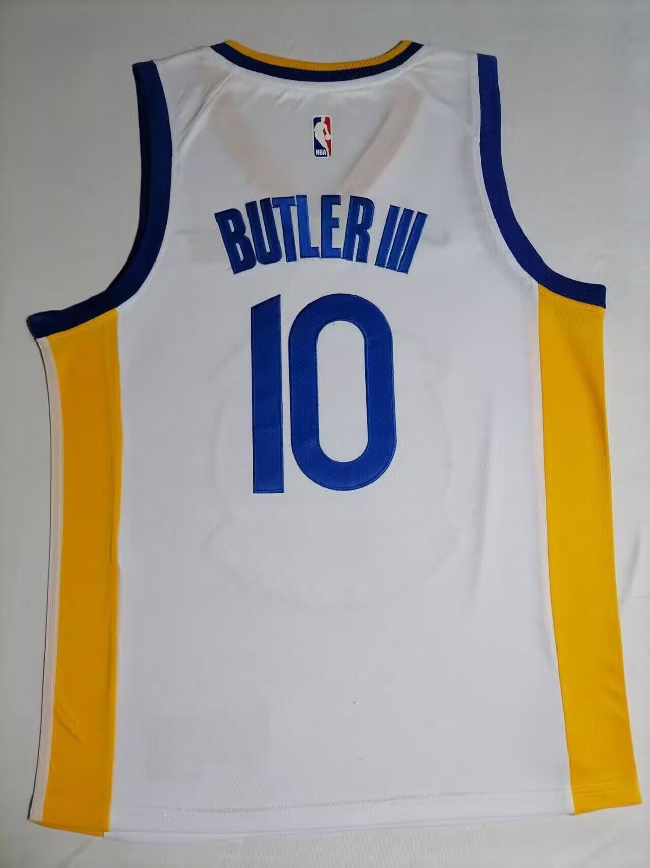 Golden State Warriors #10 Jimmy Butler Warriors 10 White Style 1 Basketball Jersey basketball jersey product view 1