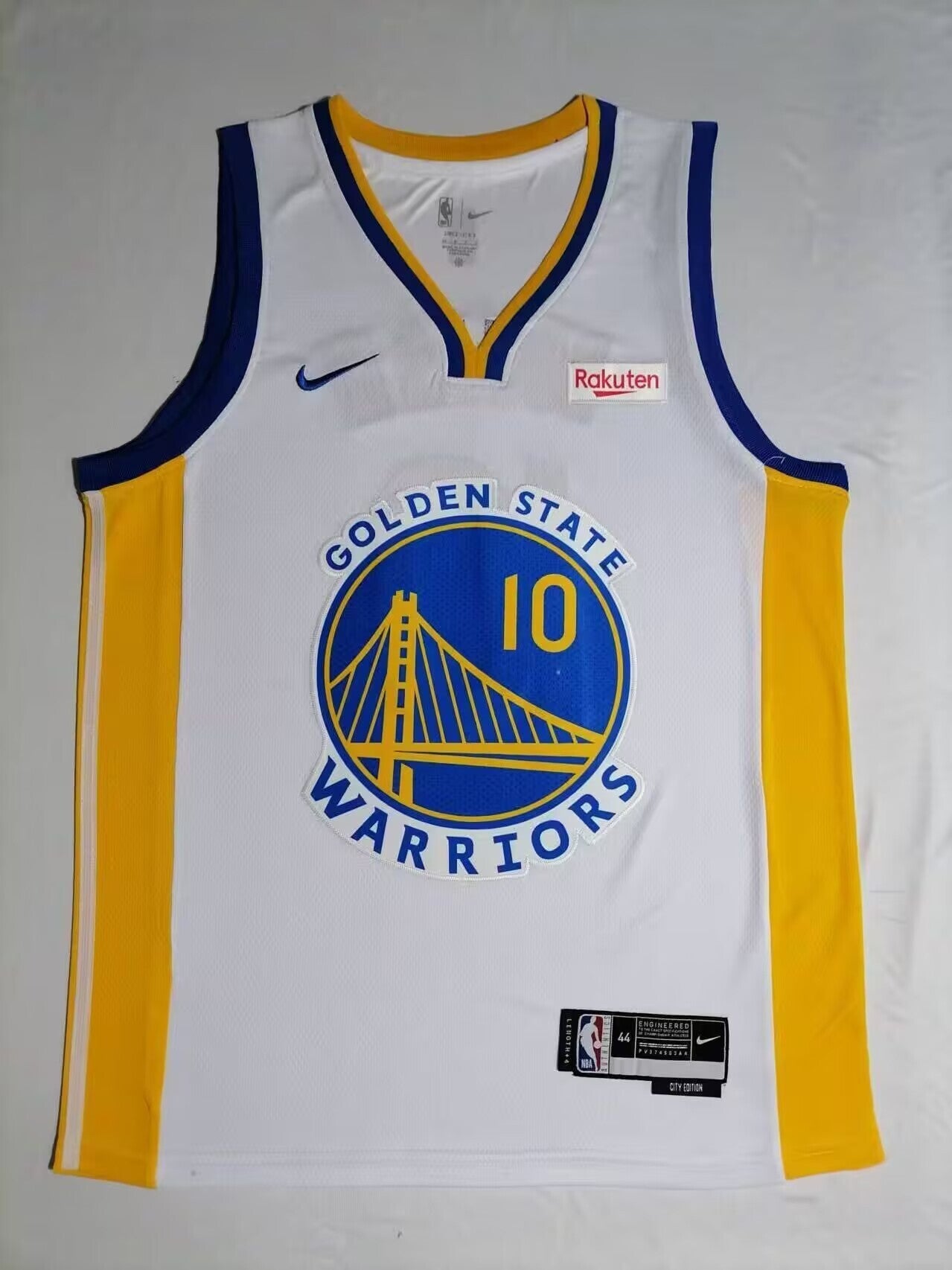 Golden State Warriors #10 Jimmy Butler Warriors 10 White Style 2 Basketball Jersey basketball jersey product view 1