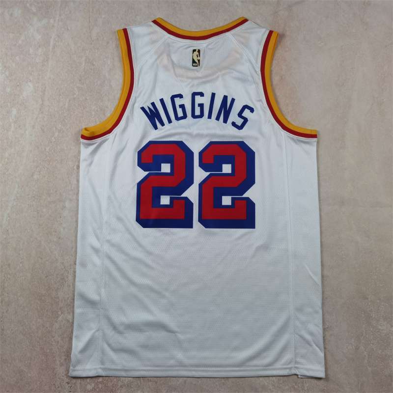 Golden State Warriors #22 Andrew Wiggins Hot Press Warriors 22 Classic White s-xxl Style 1 basketball jersey product view 1