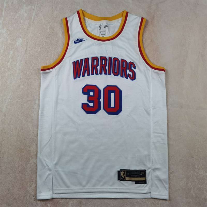 Golden State Warriors #30 Stephen Curry Hot Press Warriors 30 Classic White s-xxl Style 2 Basketball Jersey basketball jersey product view 1