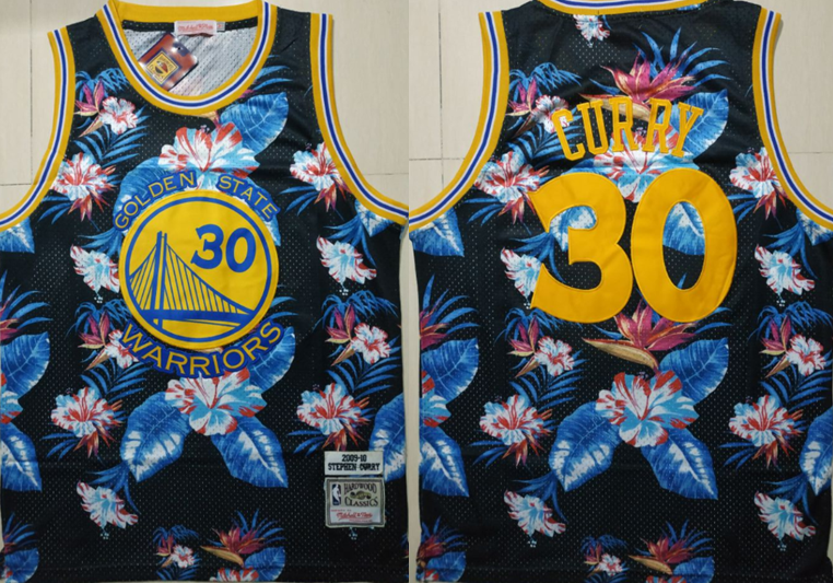 Golden State Warriors #30 Stephen Curry Style 1 Basketball Jersey basketball jersey product view 1