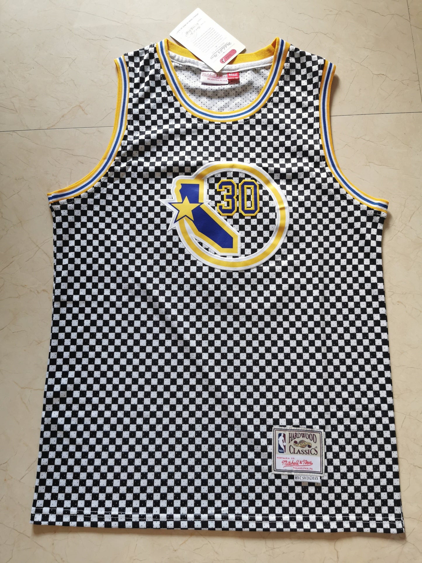 Golden State Warriors #30 Stephen Curry Style 3 Basketball Jersey basketball jersey product view 1