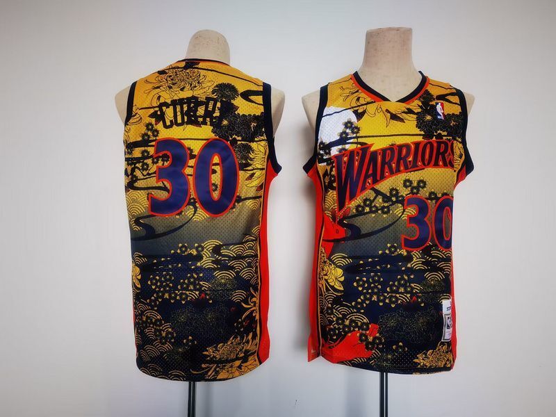 Golden State Warriors #30 Stephen Curry Warriors 30 Edition Basketball Jersey basketball jersey product view 1