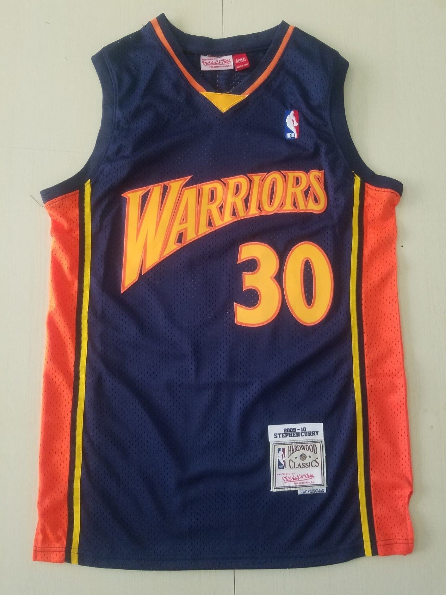 Golden State Warriors #30 Stephen Curry Warriors 30 Retro Black S-XXL Style 2 Basketball Jersey basketball jersey product view 1