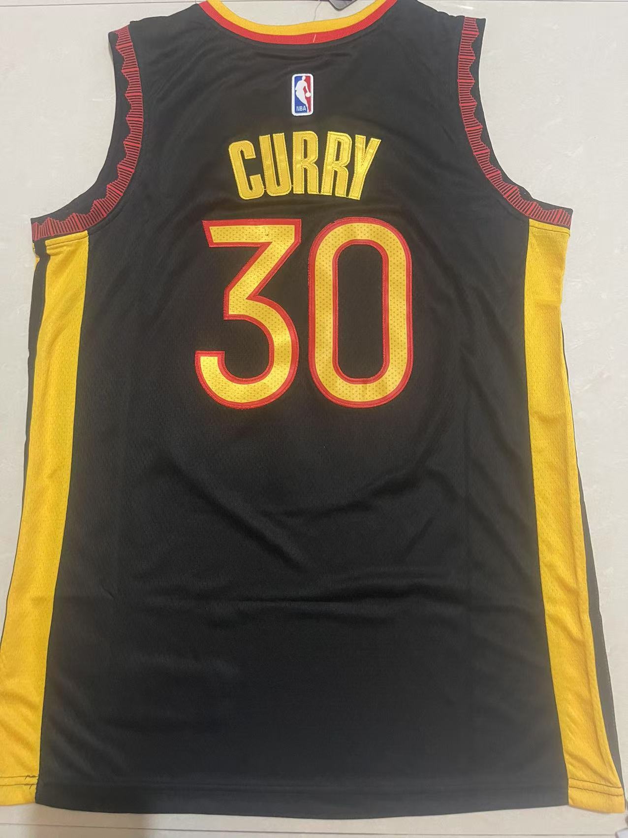 Golden State Warriors #30 Stephen Curry Warriors 30 # Black Style 1 Basketball Jersey basketball jersey product view 1