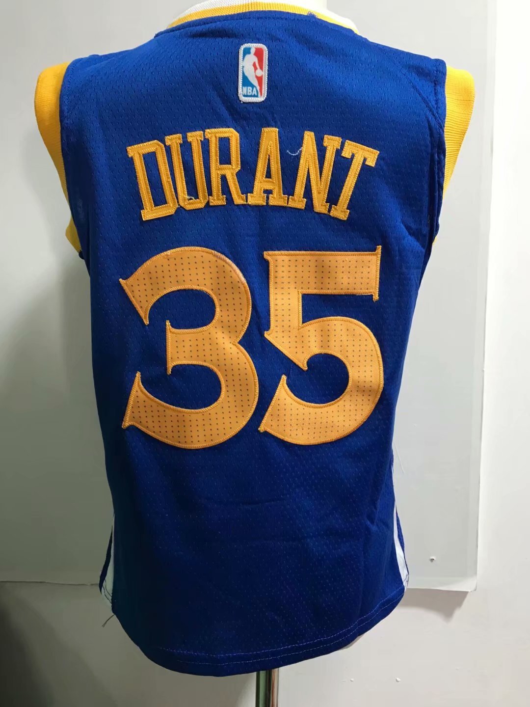 Golden State Warriors #35 Kevin Durant Blue Style 2 Basketball Jersey basketball jersey product view 1