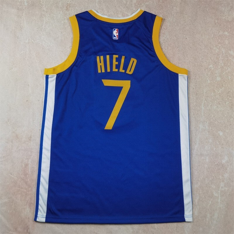 Golden State Warriors #7 Buddy Hield Hot Press Warriors 7 Blue s-xxl Style 1 Basketball Jersey basketball jersey product view 1