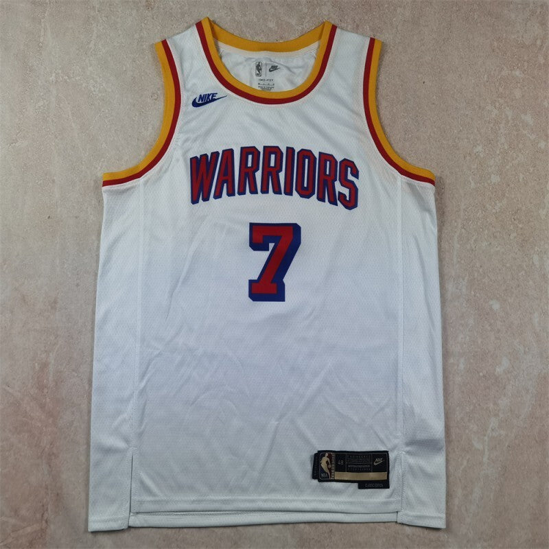 Golden State Warriors #7 Buddy Hield Hot Press Warriors 7 Classic White s-xxl Style 2 Basketball Jersey basketball jersey product view 1