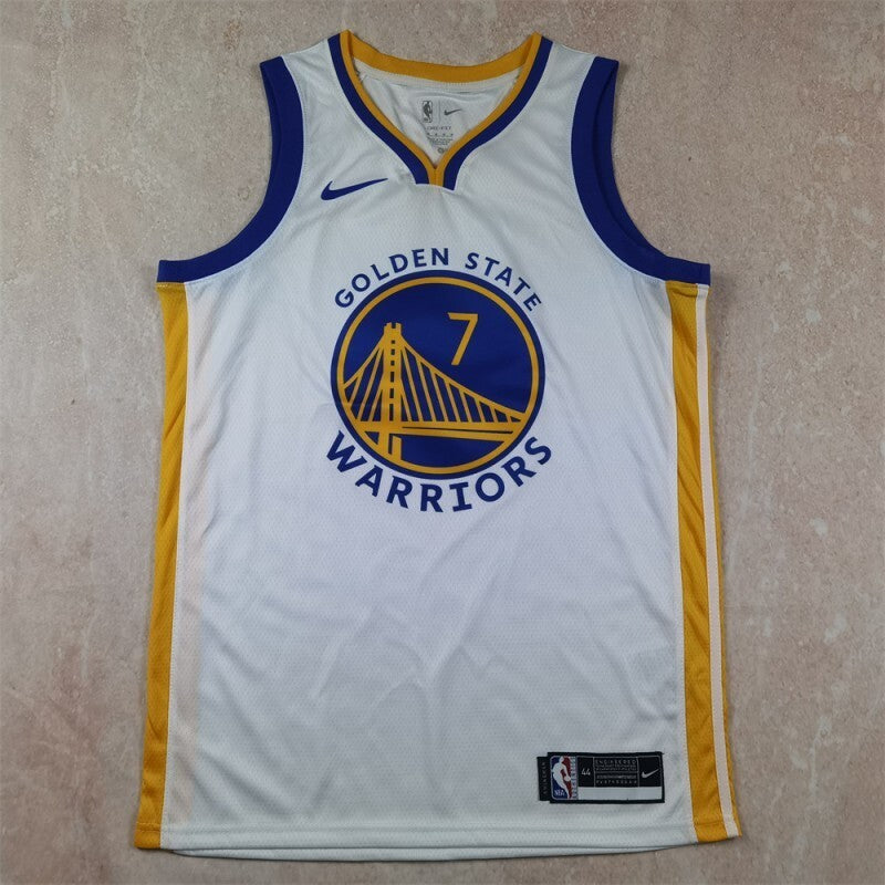 Golden State Warriors #7 Buddy Hield Hot Press Warriors 7 White s-xxl Style 2 Basketball Jersey basketball jersey product view 1