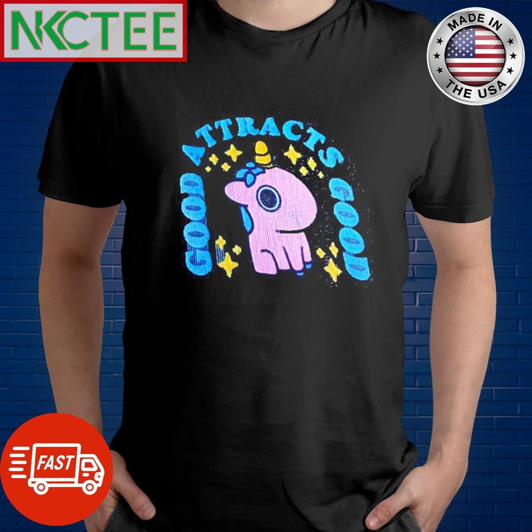 Good attracts good Unicorn shirt Unisex T-shirt, Sweatshirt, Hoodie, Long Sleeve Tee - T-Shirt, Sweatshirt, Hoodie
