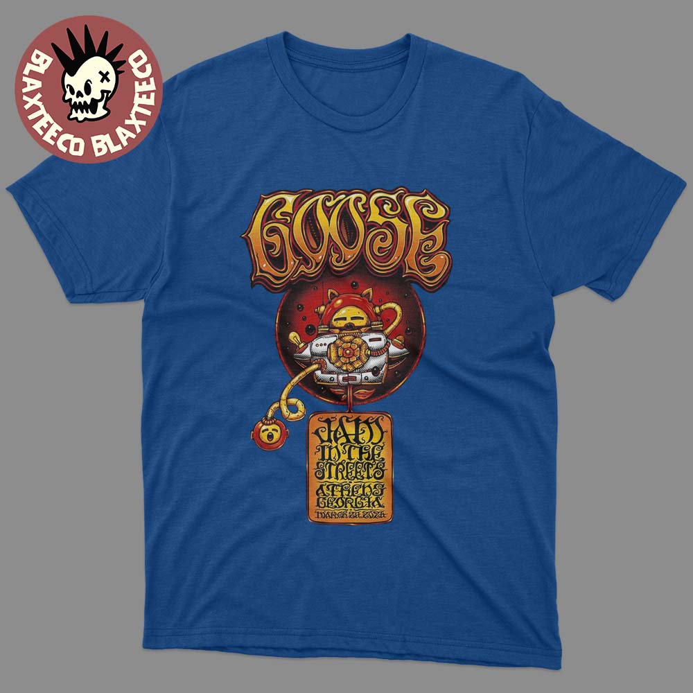 Goose Jam In The Streets Festival 2026 Event Merch Tee In Athens Georgia On March 28 2026 T-Shirt - T-Shirt, Sweatshirt, Hoodie
