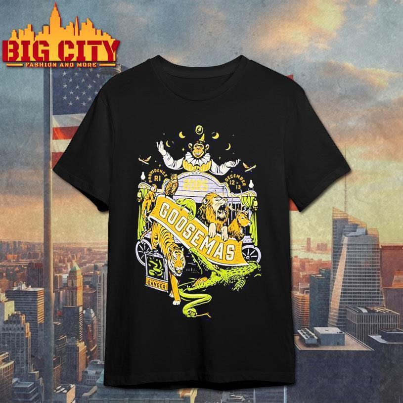 Goosemas Providence RI December 12-13 2025 Event Shirt Unisex T-shirt, Sweatshirt, Hoodie, Long Sleeve Tee - T-Shirt, Sweatshirt, Hoodie