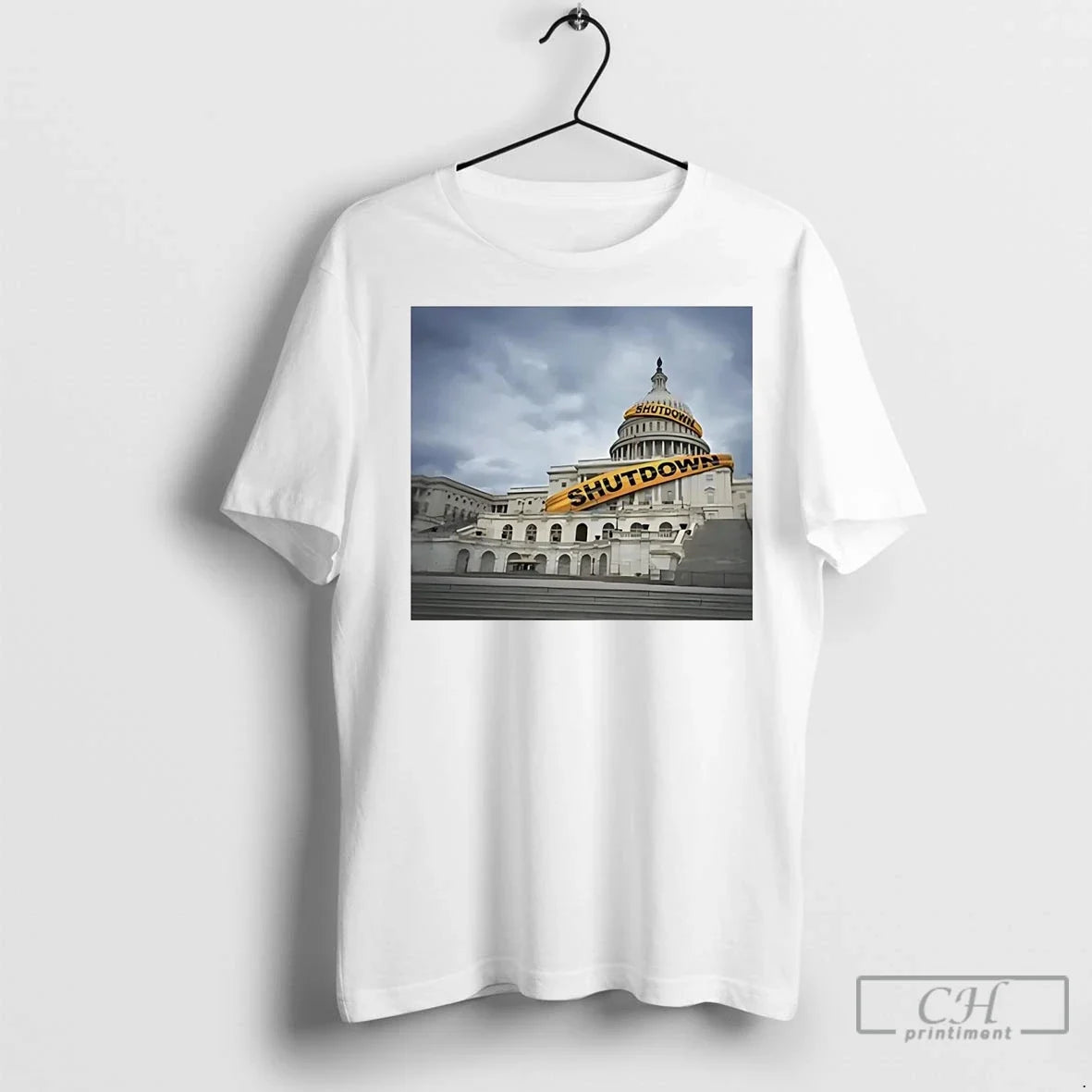 Government Shutdown Trump White House Closed T Shirts Unisex T-shirt, Sweatshirt, Hoodie, Long Sleeve Tee - T-Shirt, Sweatshirt, Hoodie