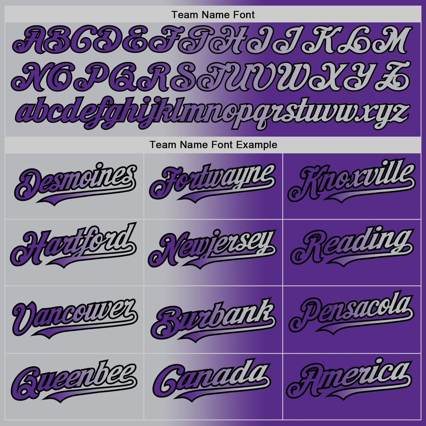 Custom Purple Gray-Black Authentic Gradient Fashion Baseball Jersey baseball jersey product view 4