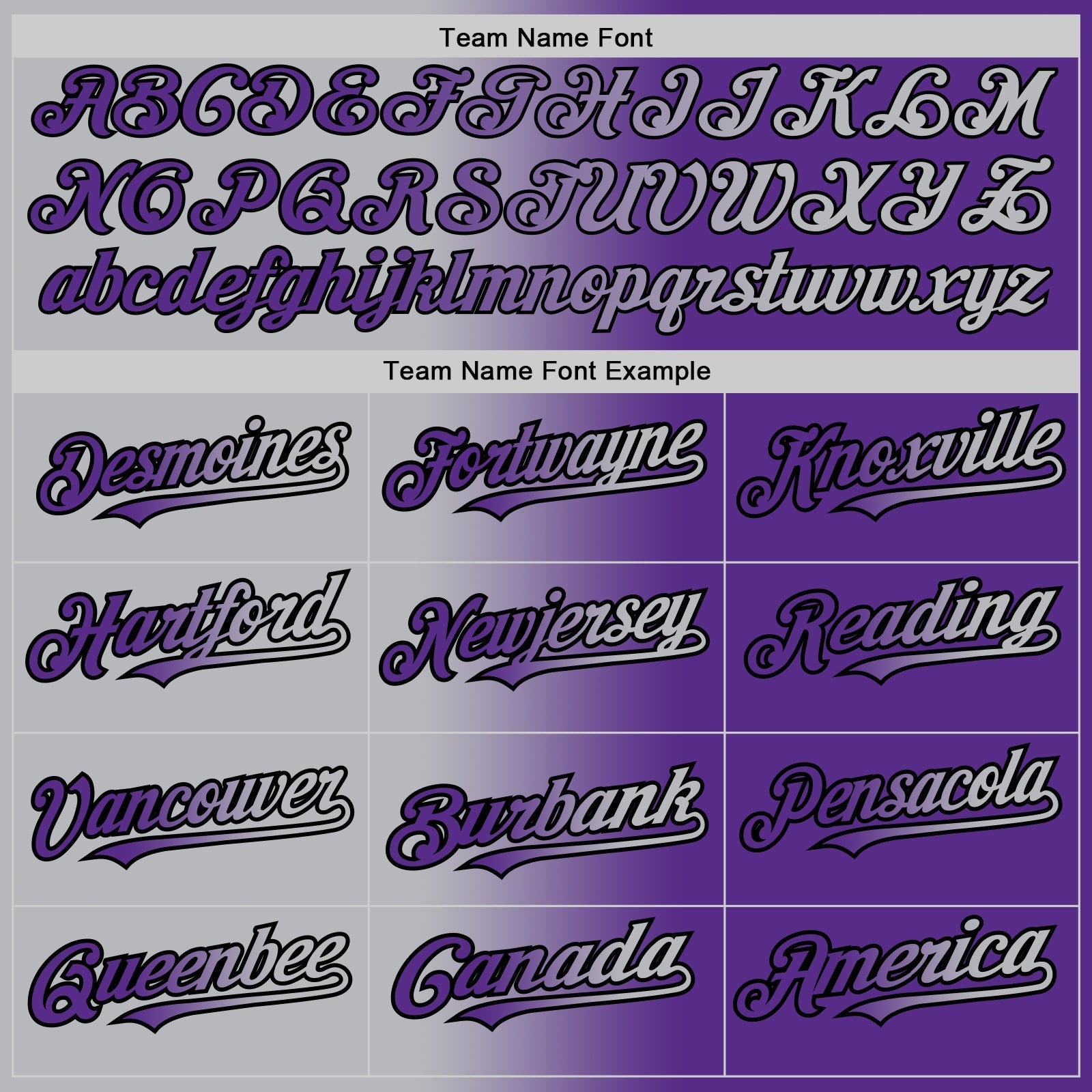 Custom Purple Gray-Black Authentic Gradient Fashion Baseball Jersey baseball jersey product view 4