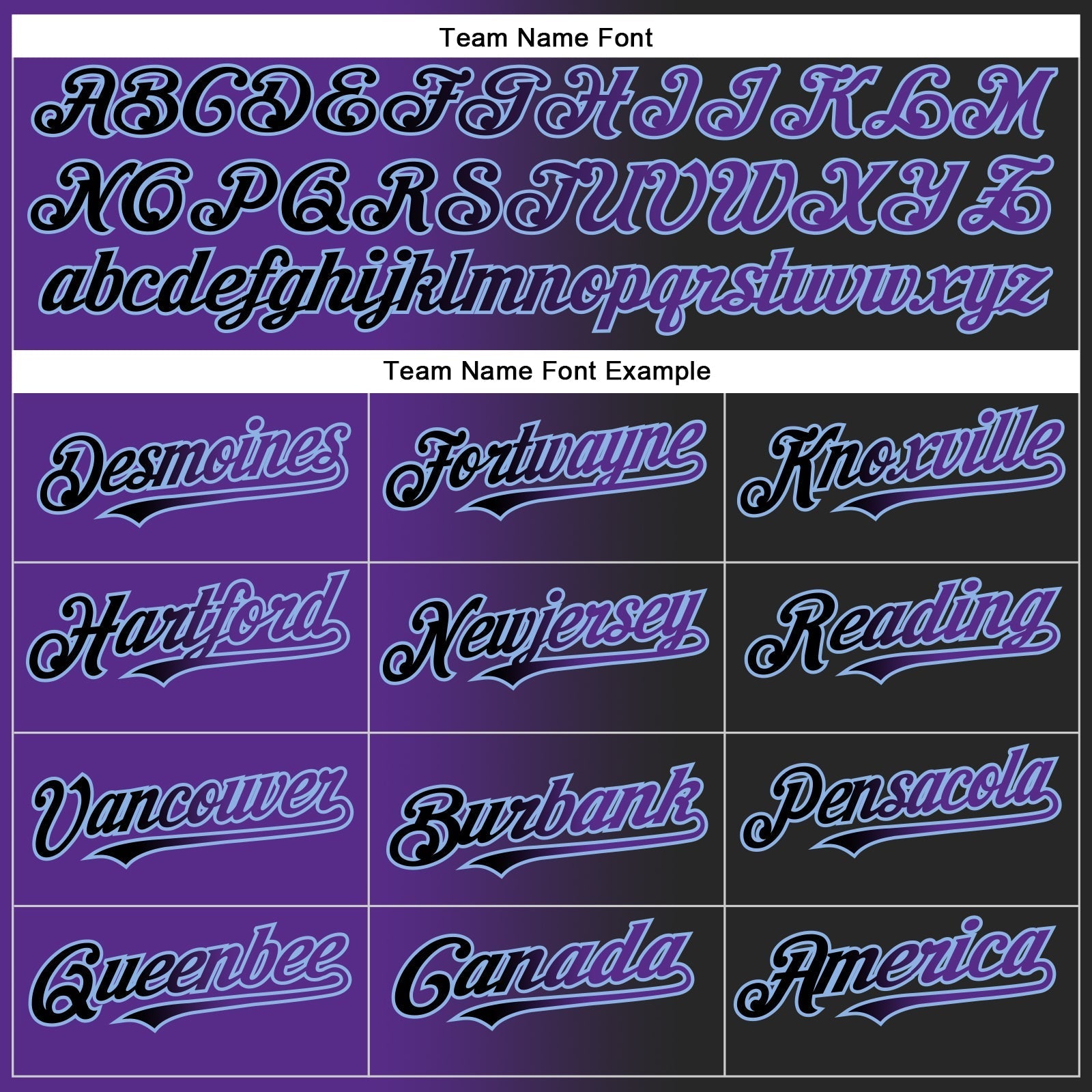 Custom Black Purple-Light Blue Authentic Gradient Fashion Baseball Jersey baseball jersey product view 4