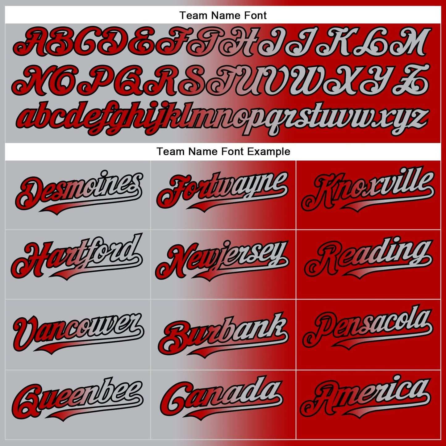 Custom Red Gray-Black Authentic Gradient Fashion Baseball Jersey baseball jersey product view 4