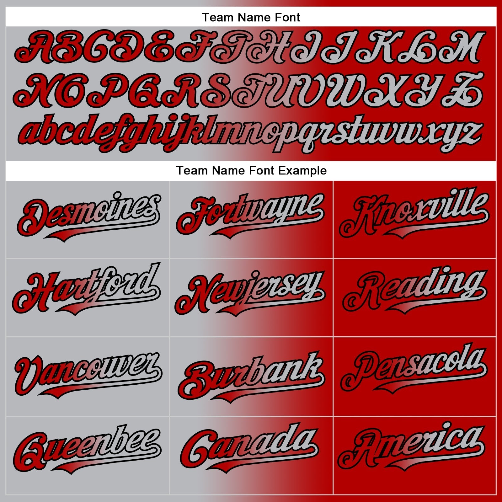 Custom Red Gray-Black Authentic Gradient Fashion Baseball Jersey baseball jersey product view 4