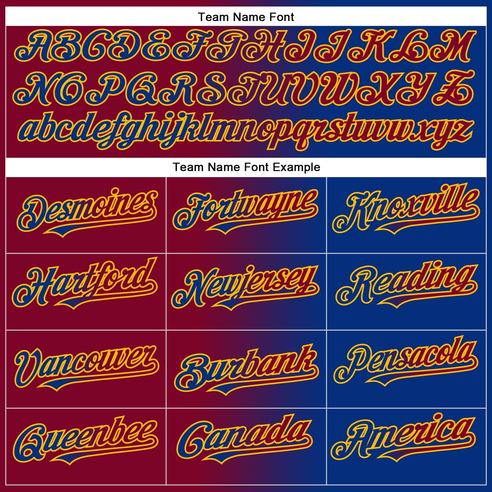 Custom Royal Maroon-Gold Authentic Gradient Fashion Baseball Jersey baseball jersey product view 4