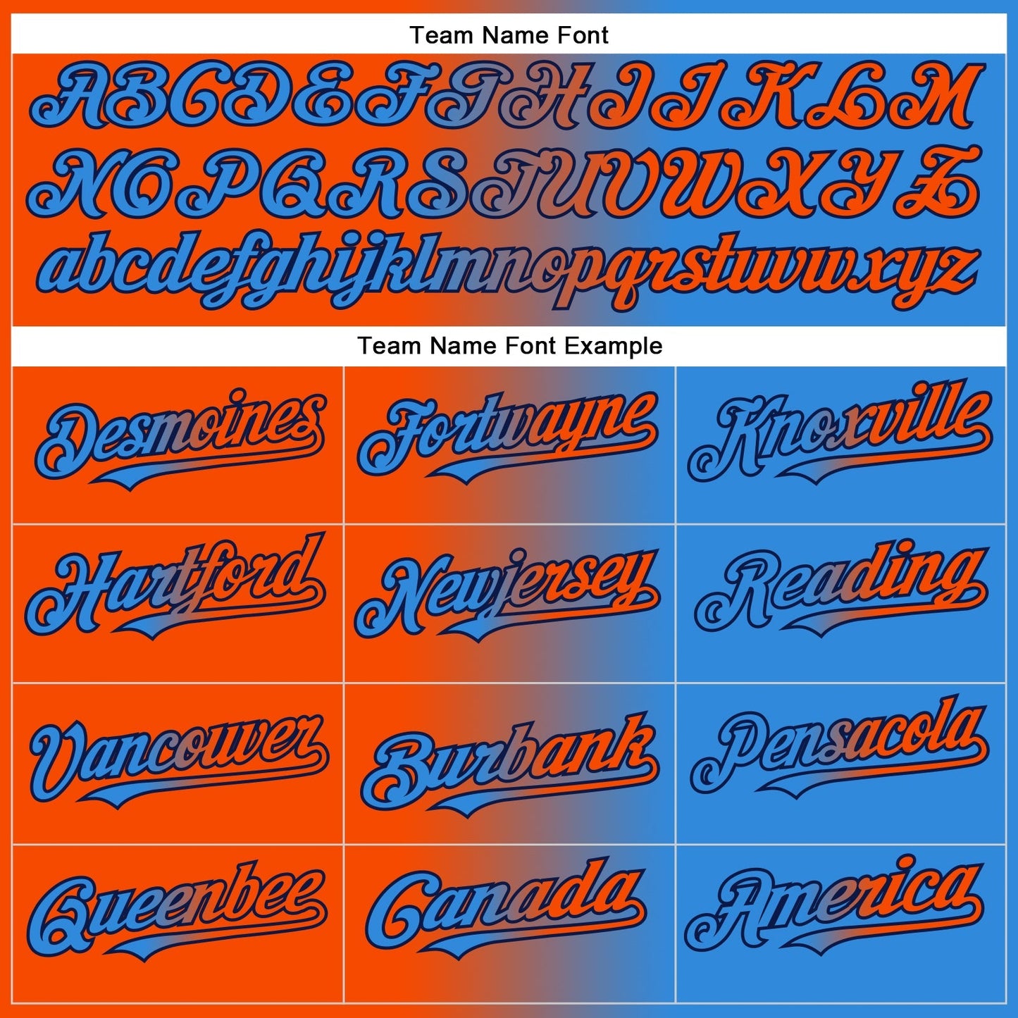 Custom Electric Blue Orange-Navy Authentic Gradient Fashion Baseball Jersey baseball jersey product view 5