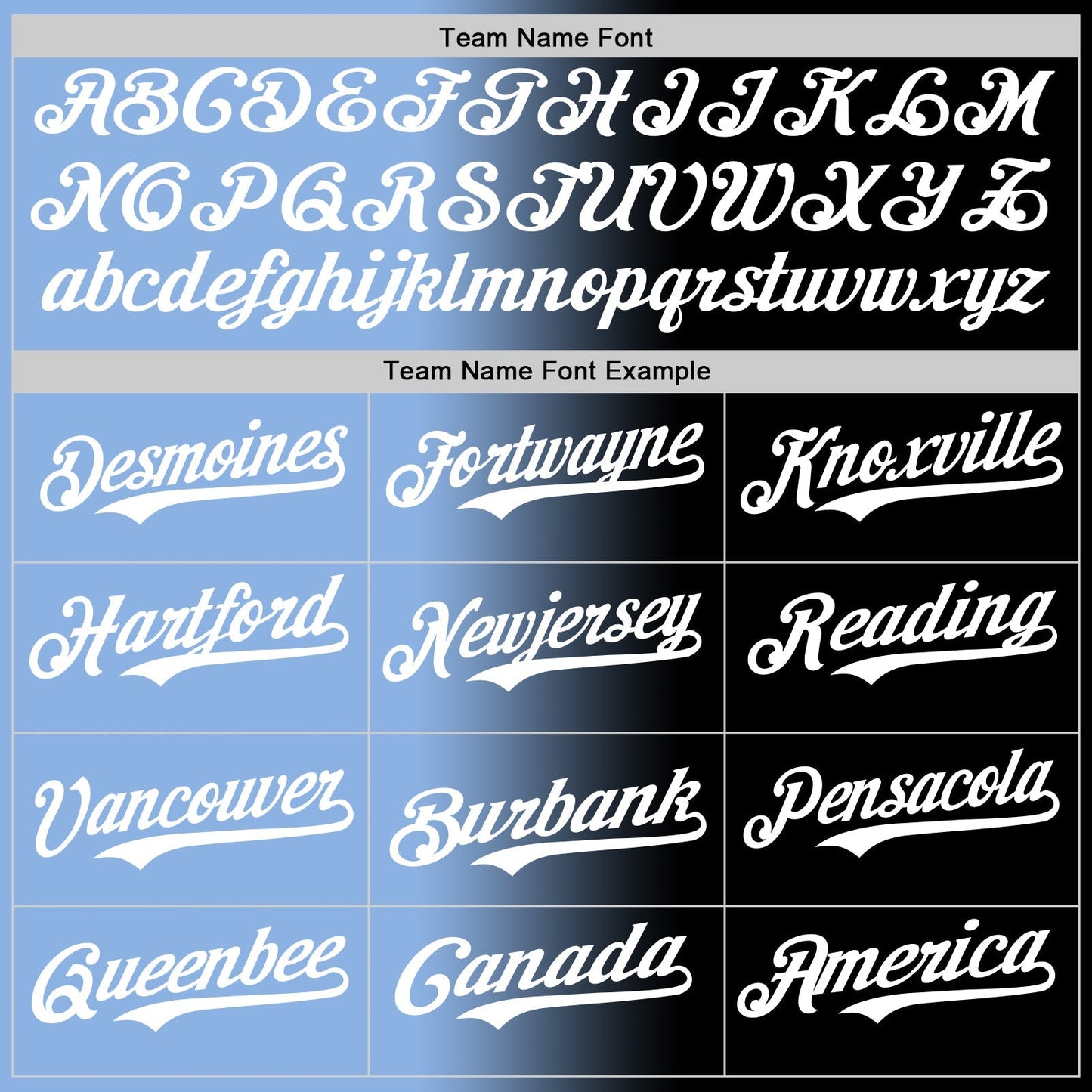 Custom Black White-Light Blue Authentic Gradient Fashion Baseball Jersey baseball jersey product view 4