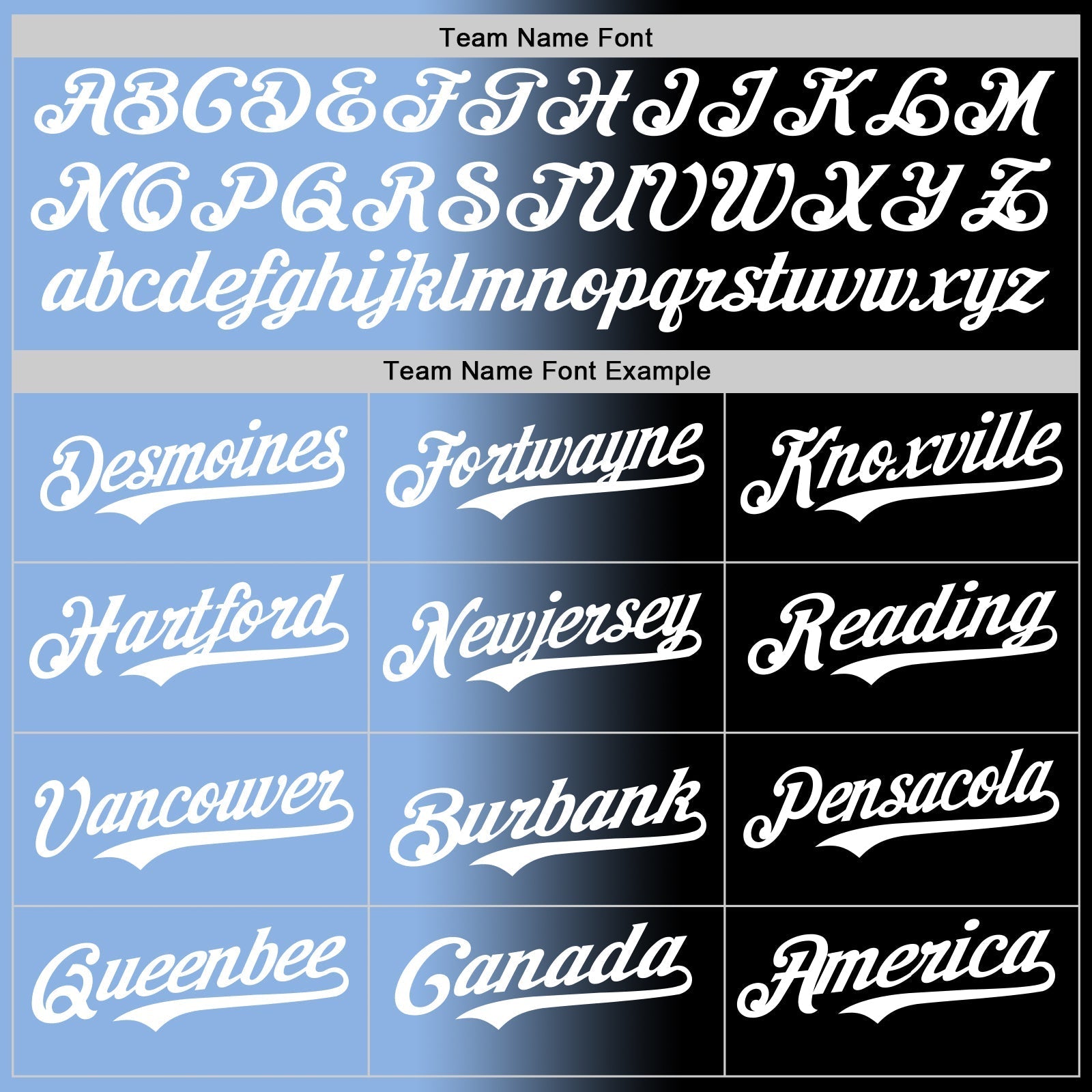 Custom Black White-Light Blue Authentic Gradient Fashion Baseball Jersey baseball jersey product view 4