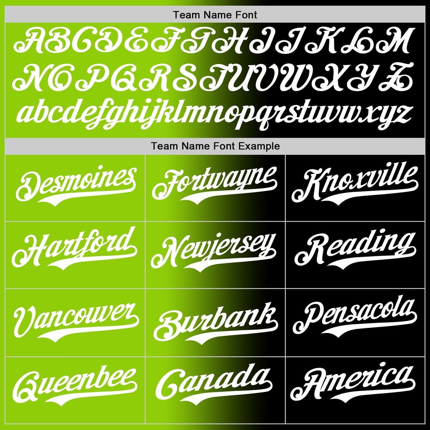 Custom Black White-Neon Green Authentic Gradient Fashion Baseball Jersey baseball jersey product view 4