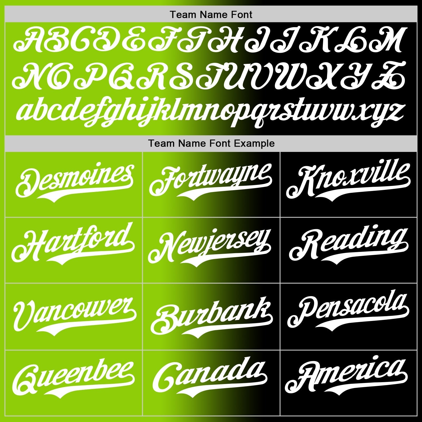 Custom Black White-Neon Green Authentic Gradient Fashion Baseball Jersey baseball jersey product view 4