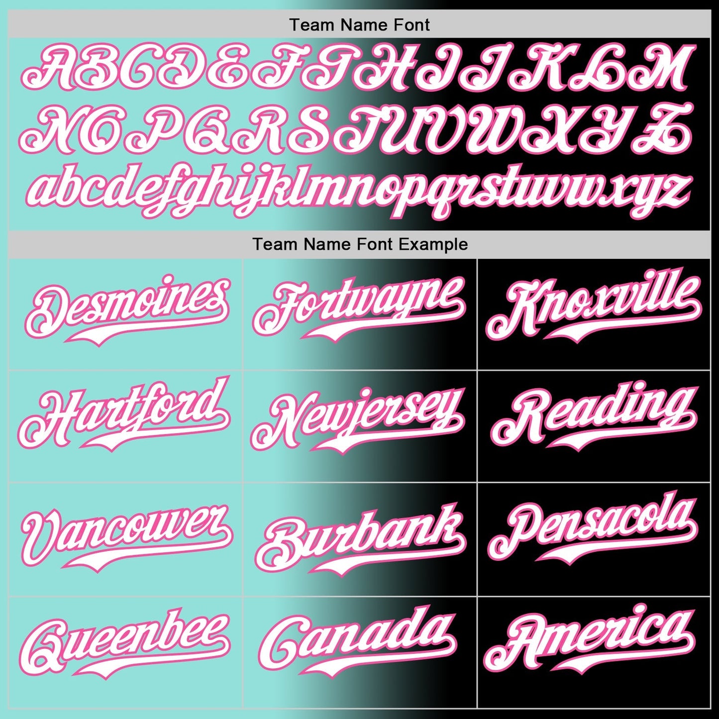 Custom Black White Ice Blue-Pink Authentic Gradient Fashion Baseball Jersey baseball jersey product view 4