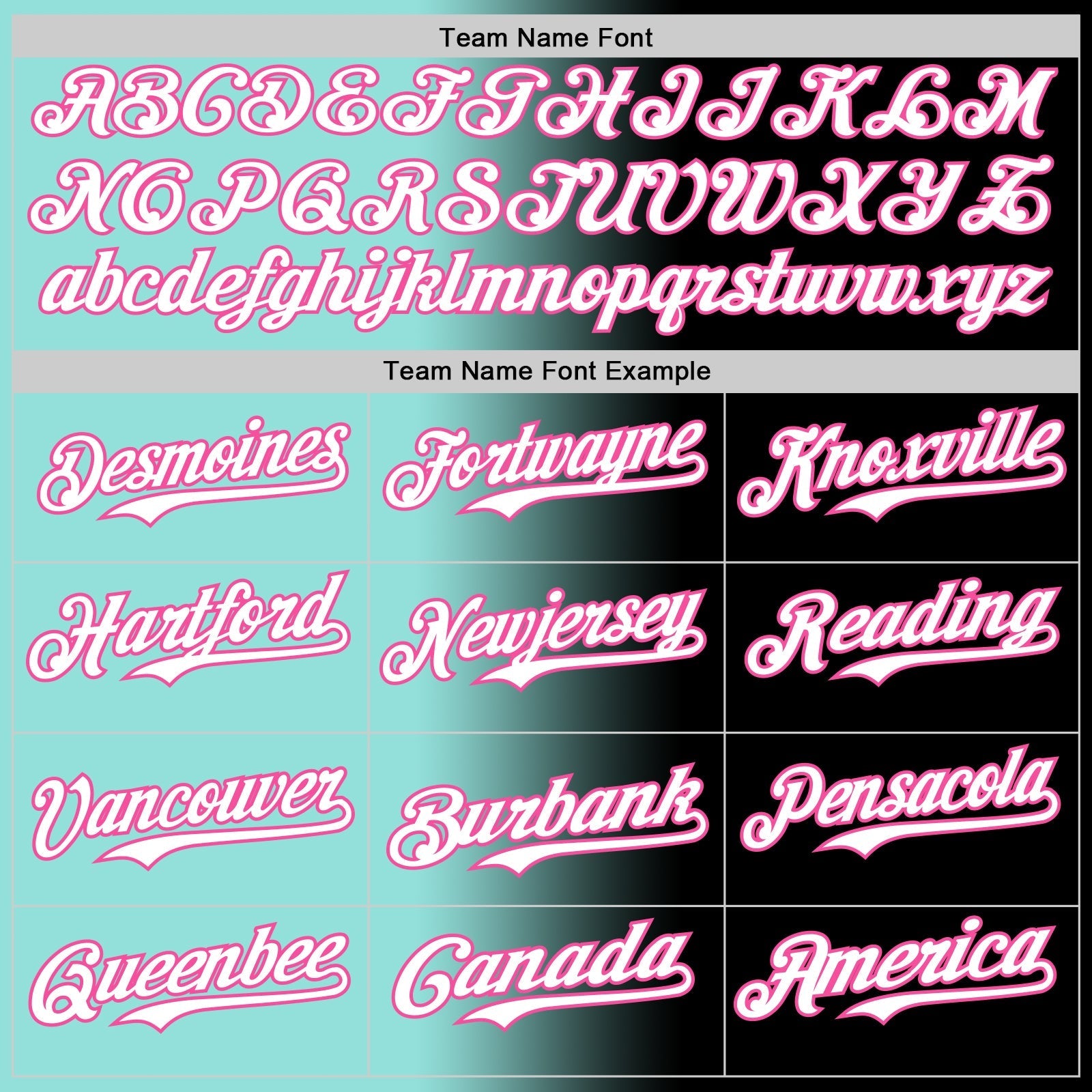 Custom Black White Ice Blue-Pink Authentic Gradient Fashion Baseball Jersey baseball jersey product view 4