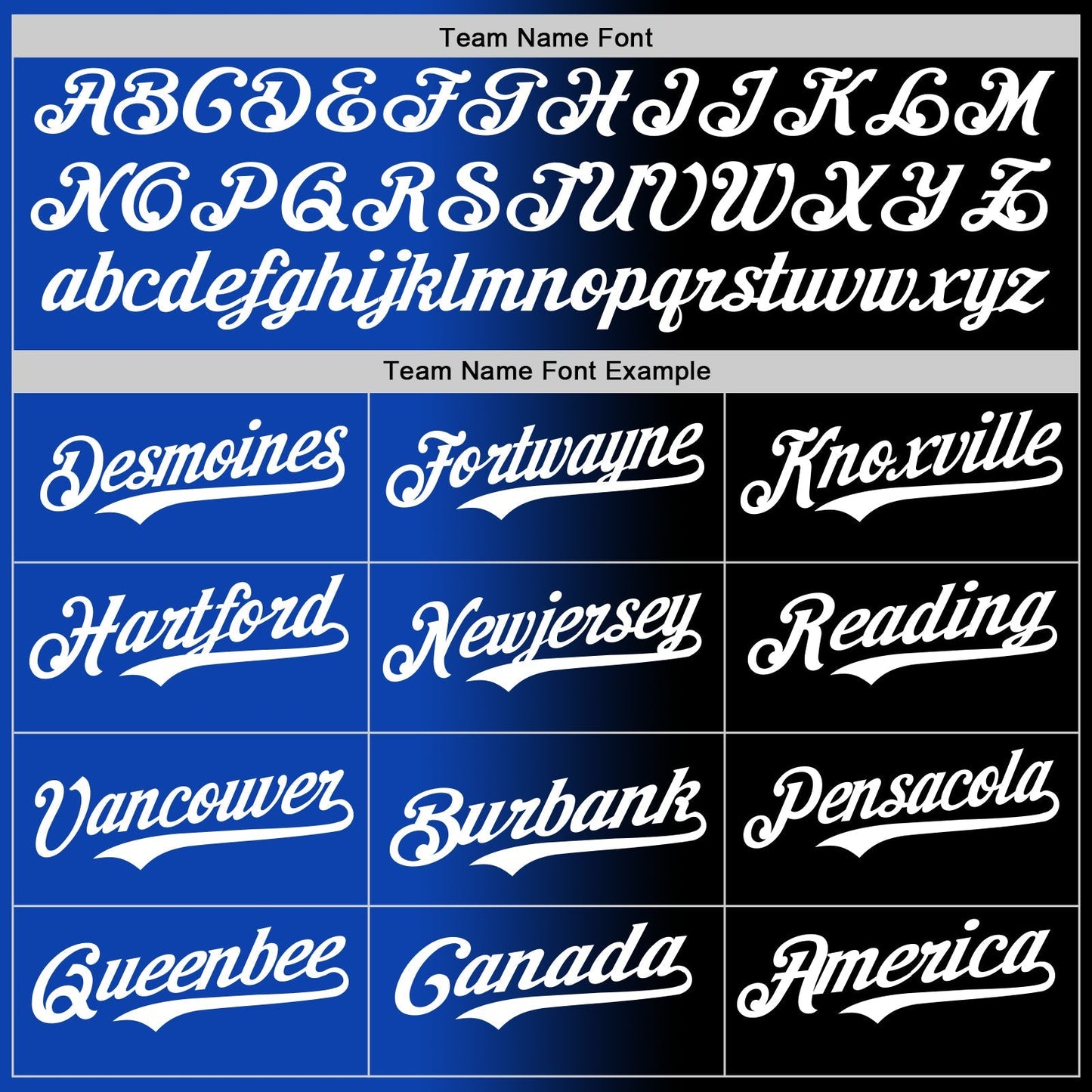 Custom Black White-Thunder Blue Authentic Gradient Fashion Baseball Jersey baseball jersey product view 4