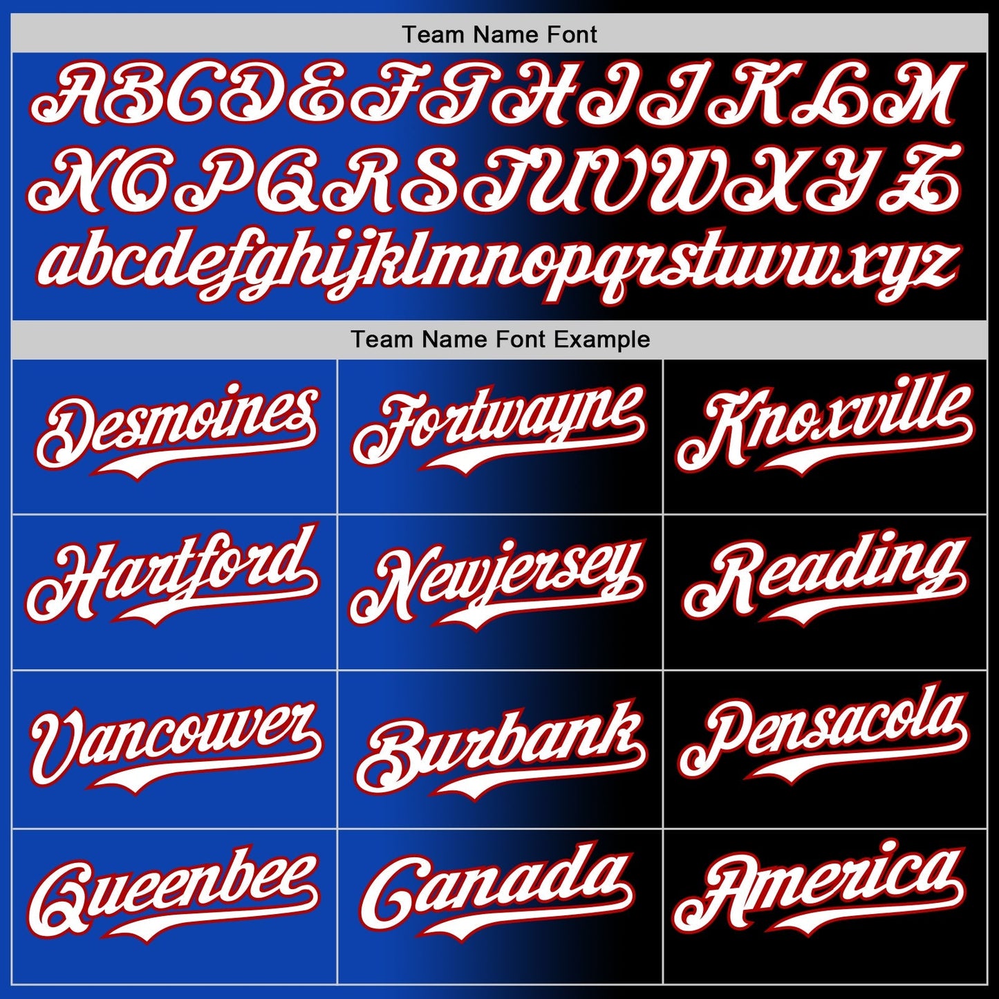 Custom Black White Thunder Blue-Red Authentic Gradient Fashion Baseball Jersey baseball jersey product view 4