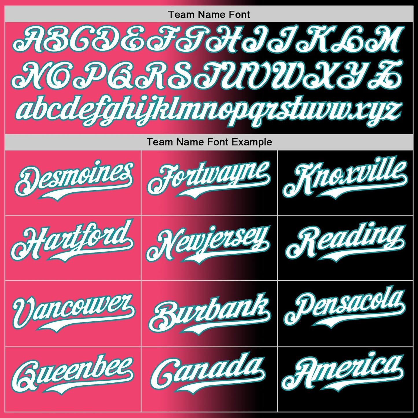 Custom Black White Neon Pink-Teal Authentic Gradient Fashion Baseball Jersey baseball jersey product view 4
