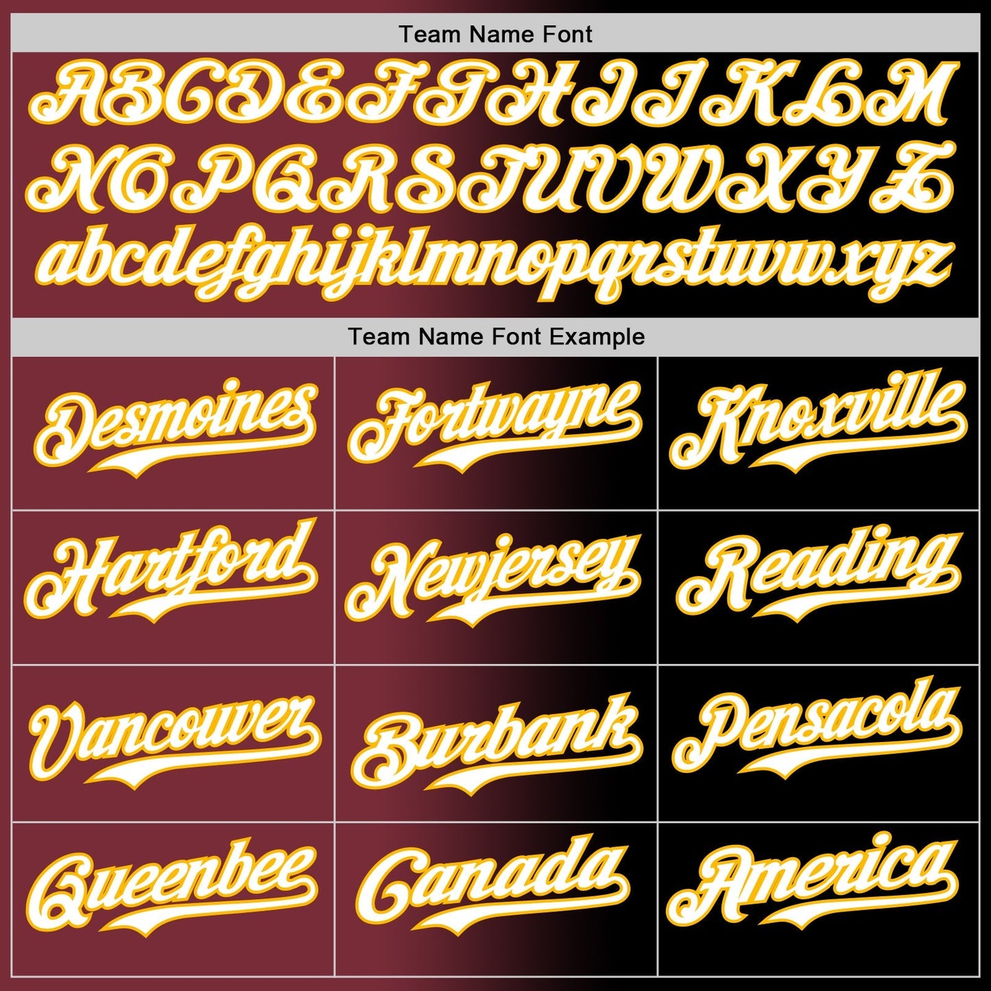 Custom Black White Burgundy-Gold Authentic Gradient Fashion Baseball Jersey baseball jersey product view 4