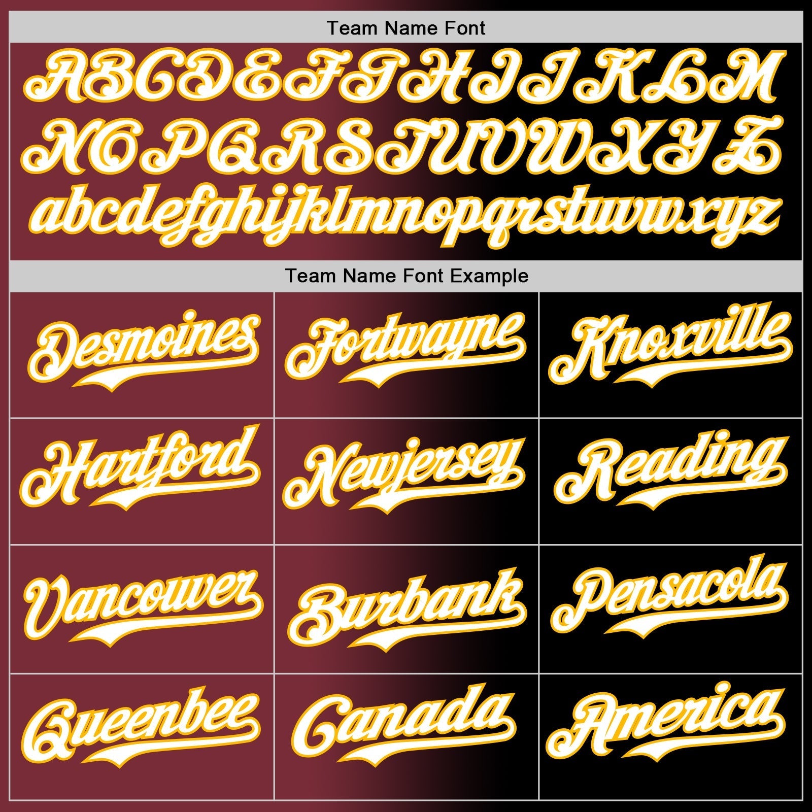 Custom Black White Burgundy-Gold Authentic Gradient Fashion Baseball Jersey baseball jersey product view 4