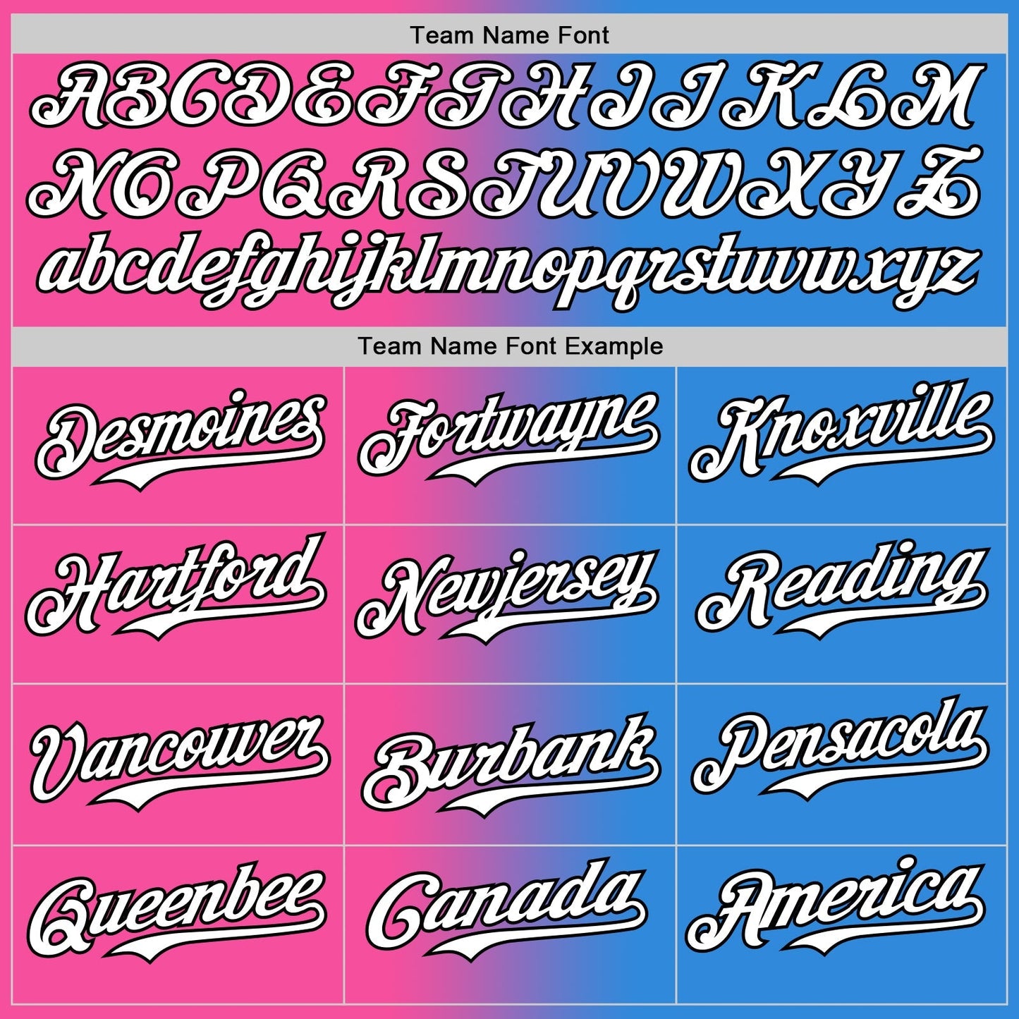 Custom Electric Blue White Pink-Black Authentic Gradient Fashion Baseball Jersey baseball jersey product view 4