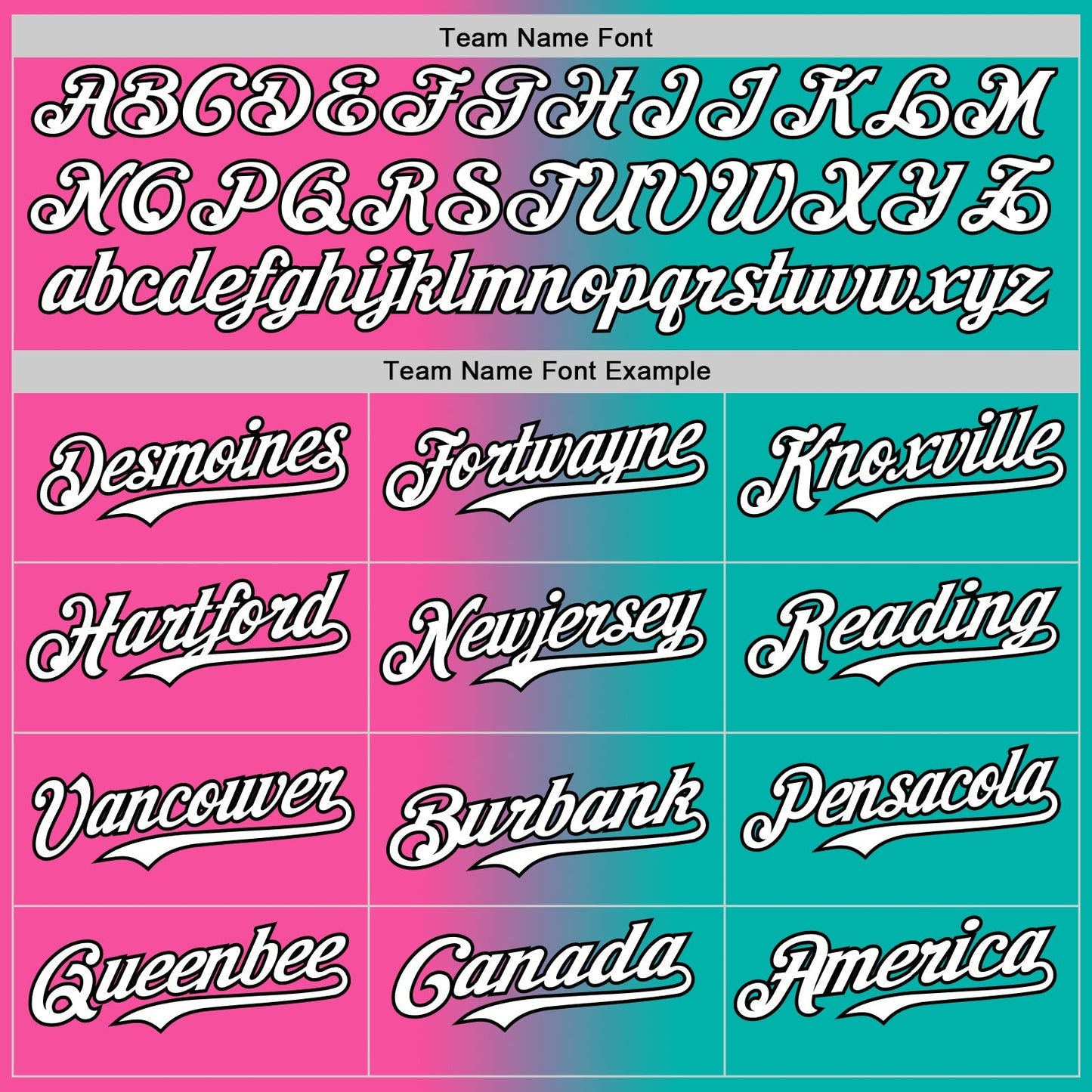 Custom Aqua White Pink-Black Authentic Gradient Fashion Baseball Jersey baseball jersey product view 4