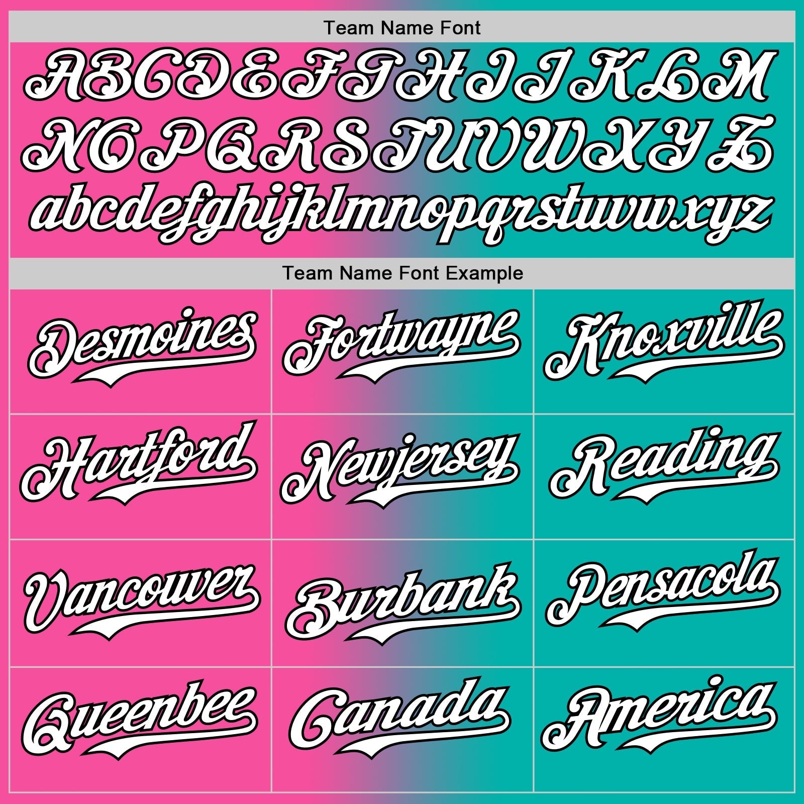 Custom Aqua White Pink-Black Authentic Gradient Fashion Baseball Jersey baseball jersey product view 4