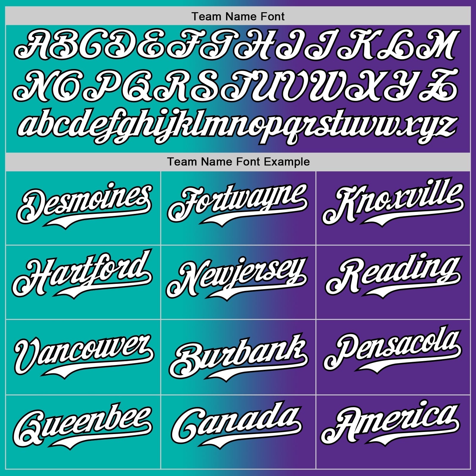 Custom Purple White Aqua-Black Authentic Gradient Fashion Baseball Jersey baseball jersey product view 4