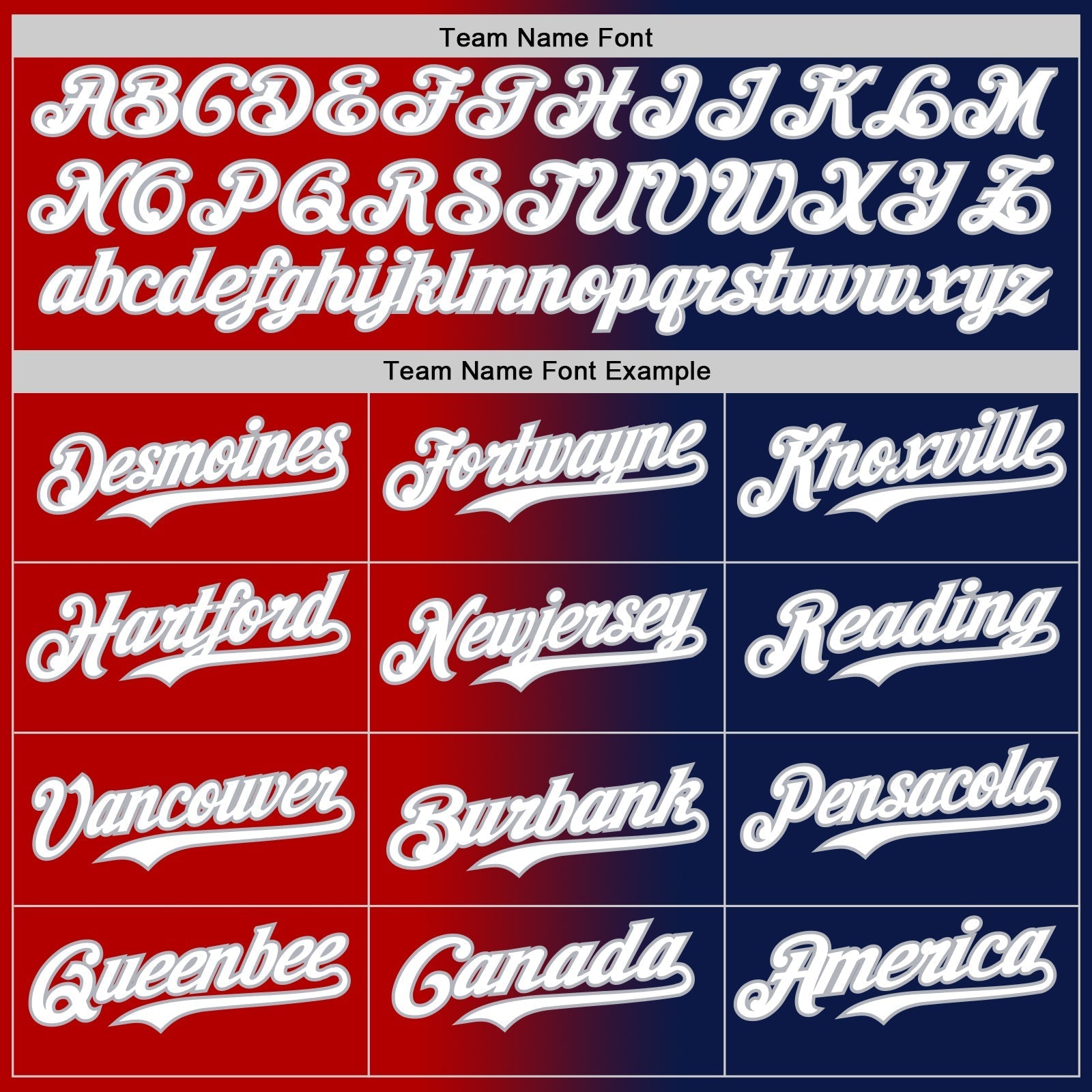 Custom Navy White Red-Gray Authentic Gradient Fashion Baseball Jersey baseball jersey product view 4