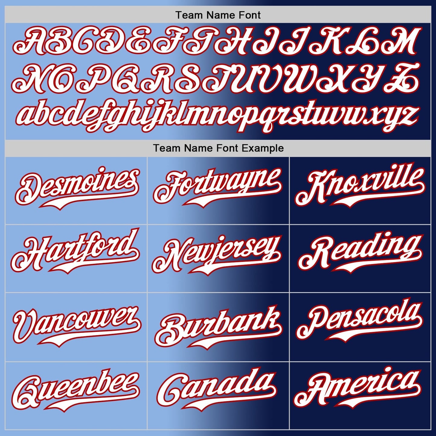 Custom Navy White Light Blue-Red Authentic Gradient Fashion Baseball Jersey baseball jersey product view 4