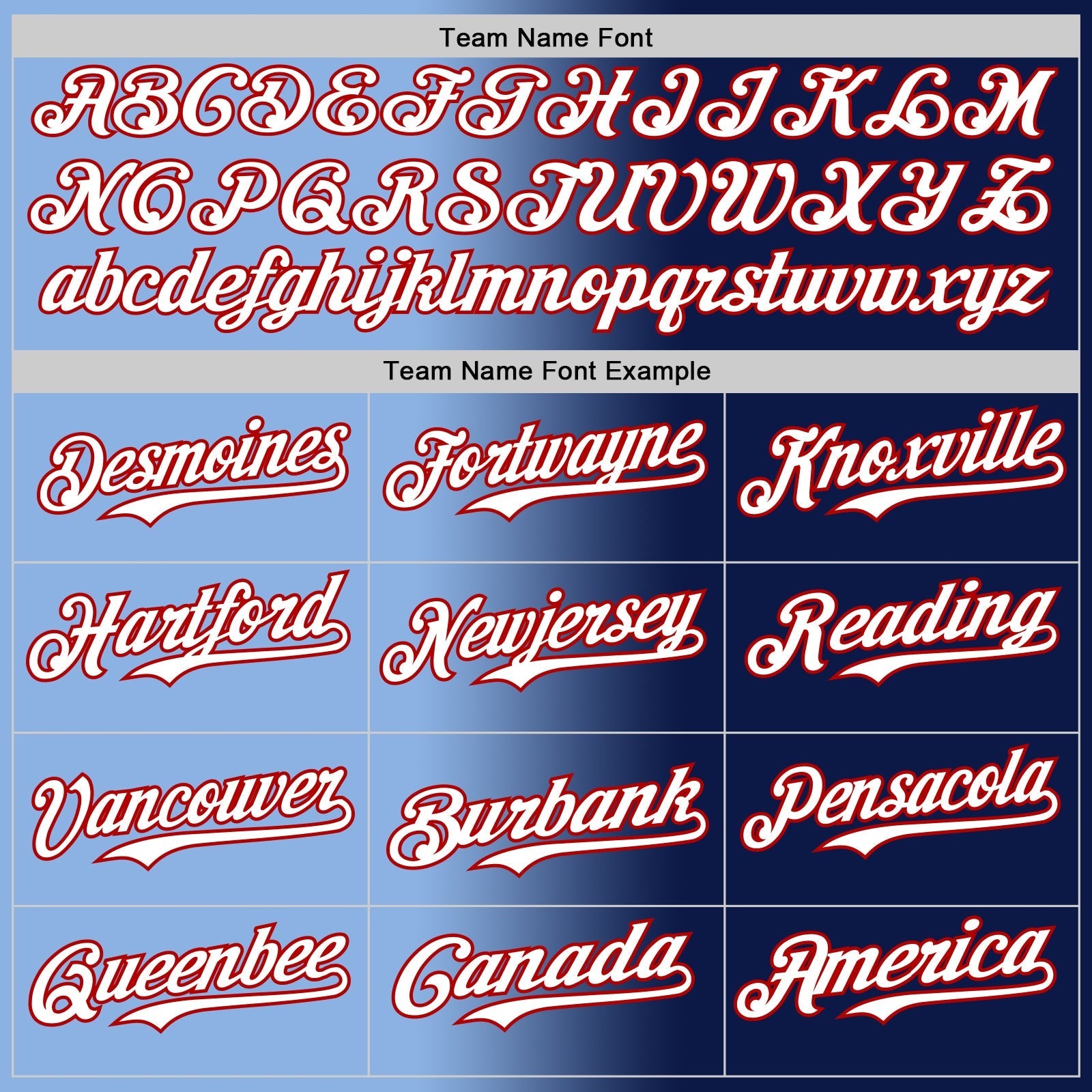 Custom Navy White Light Blue-Red Authentic Gradient Fashion Baseball Jersey baseball jersey product view 4