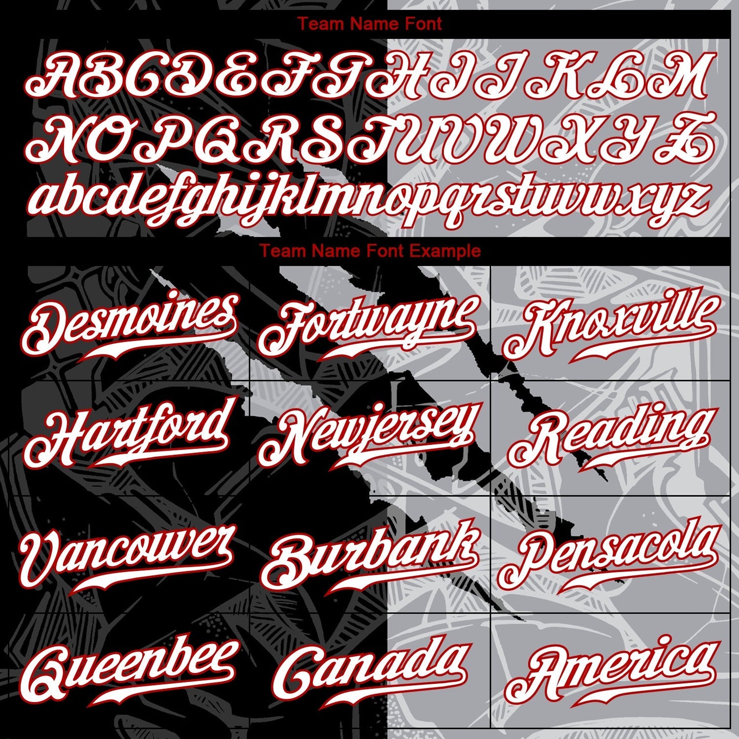 Custom Graffiti Pattern White Gray-Red 3D Scratch Authentic Baseball Jersey baseball jersey product view 4