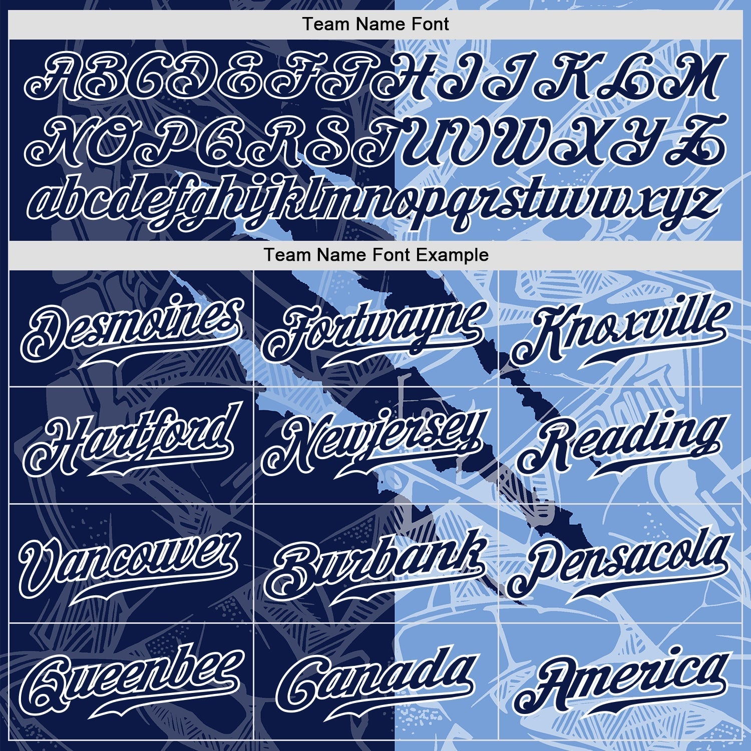 Custom Graffiti Pattern Navy-Light Blue 3D Scratch Authentic Baseball Jersey baseball jersey product view 4