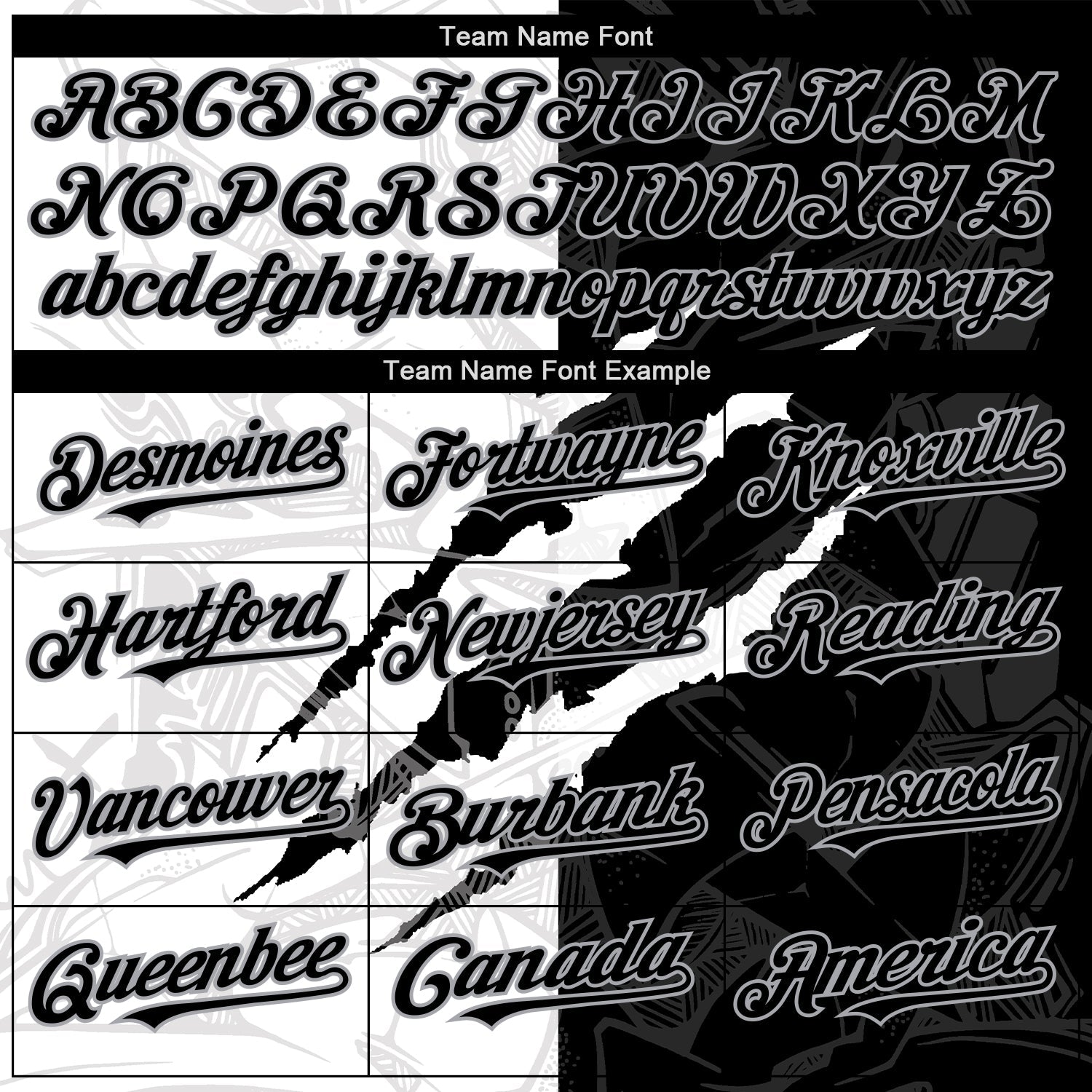 Custom Graffiti Pattern Black-Gray 3D Scratch Authentic Baseball Jersey baseball jersey product view 4