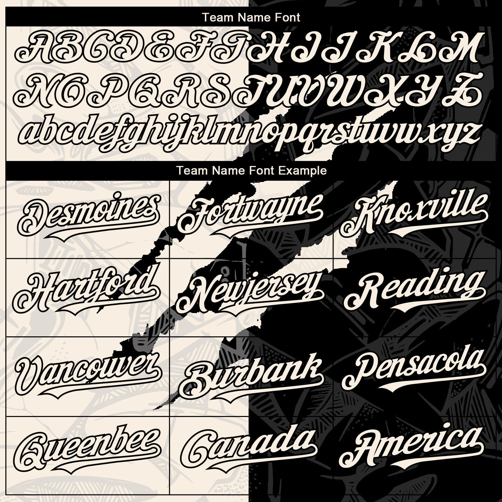 Custom Graffiti Pattern Cream-Black 3D Scratch Authentic Baseball Jersey baseball jersey product view 4