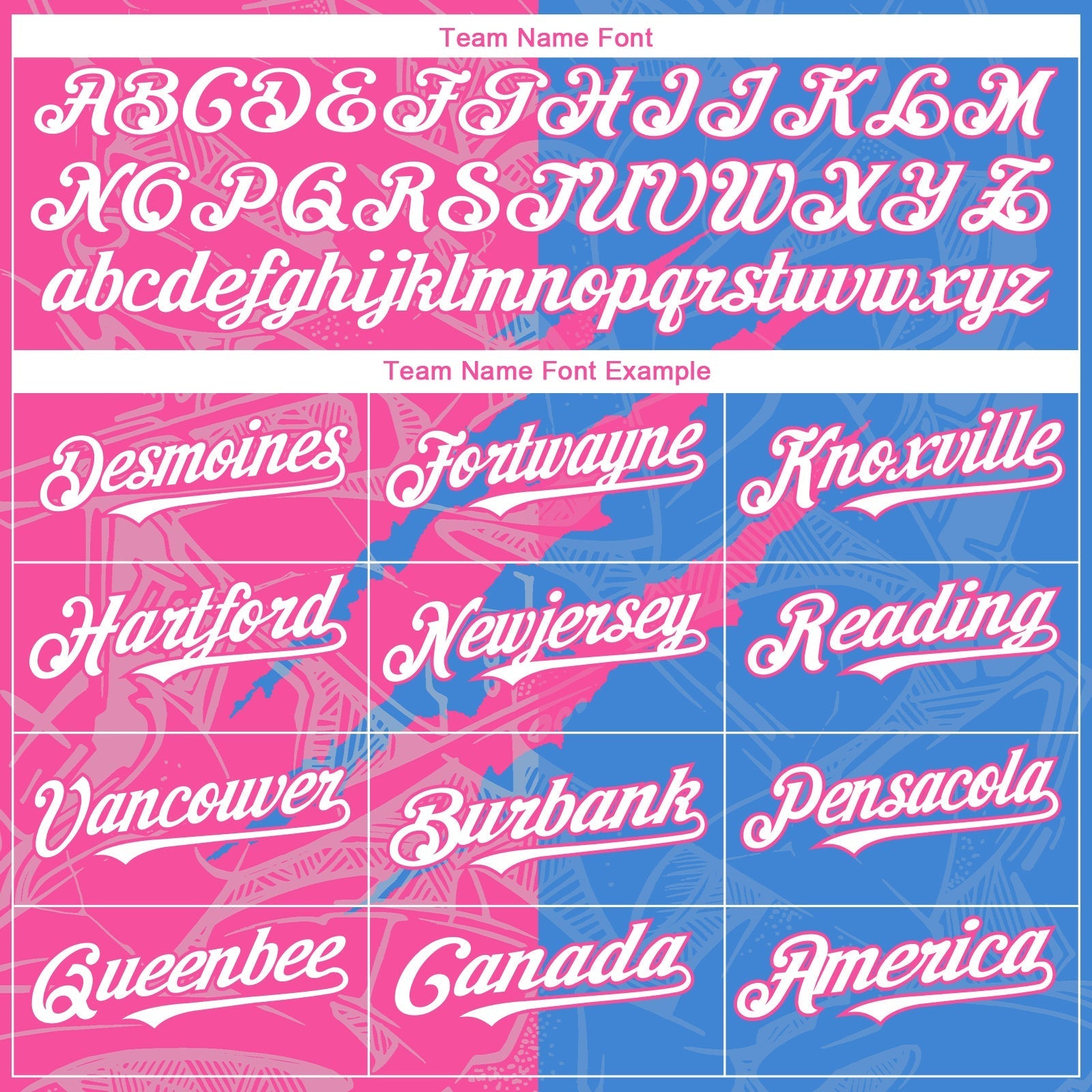 Custom Graffiti Pattern White Electric Blue-Pink 3D Scratch Authentic Baseball Jersey baseball jersey product view 4