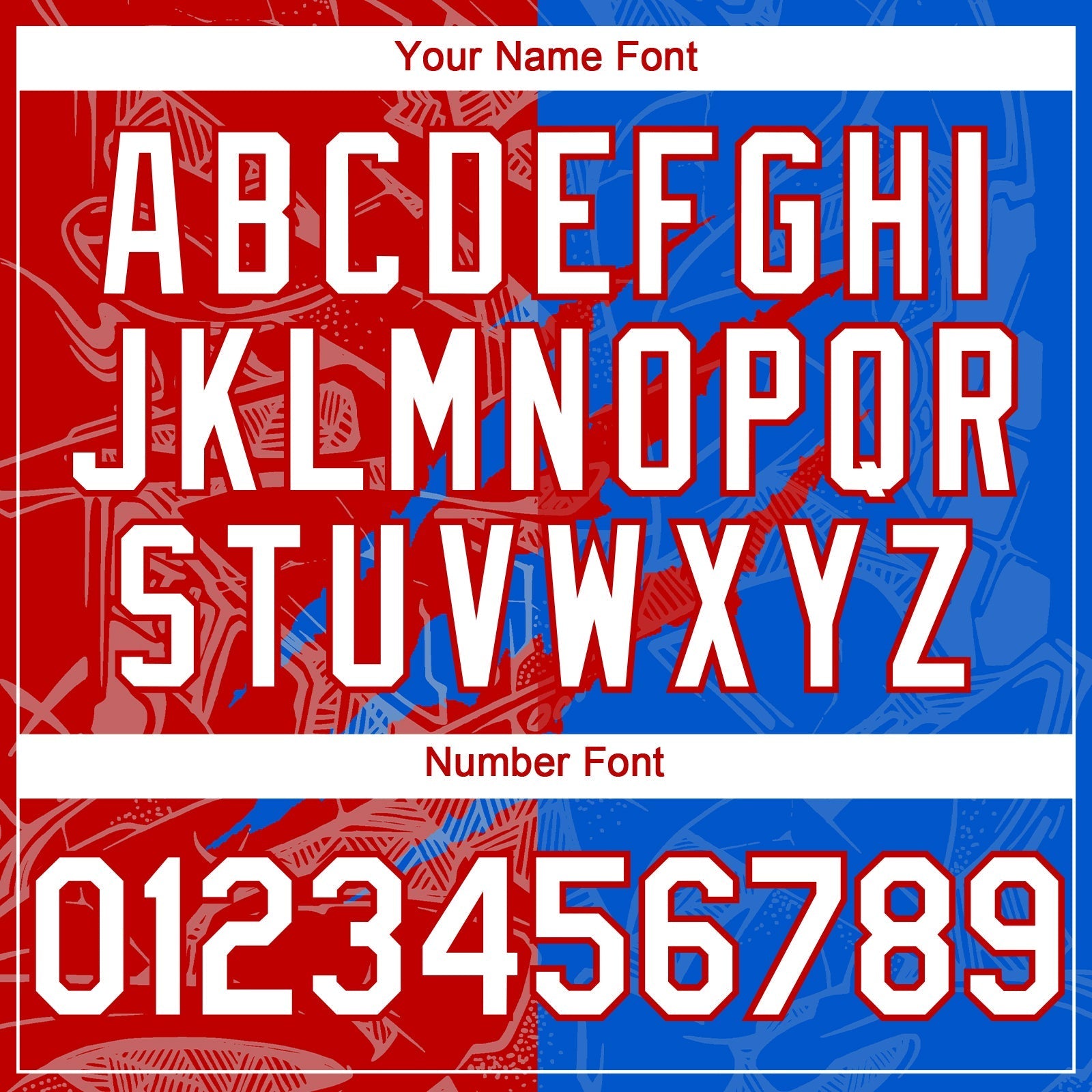 Custom Graffiti Pattern White Thunder Blue-Red 3D Scratch Authentic Baseball Jersey baseball jersey product view 5